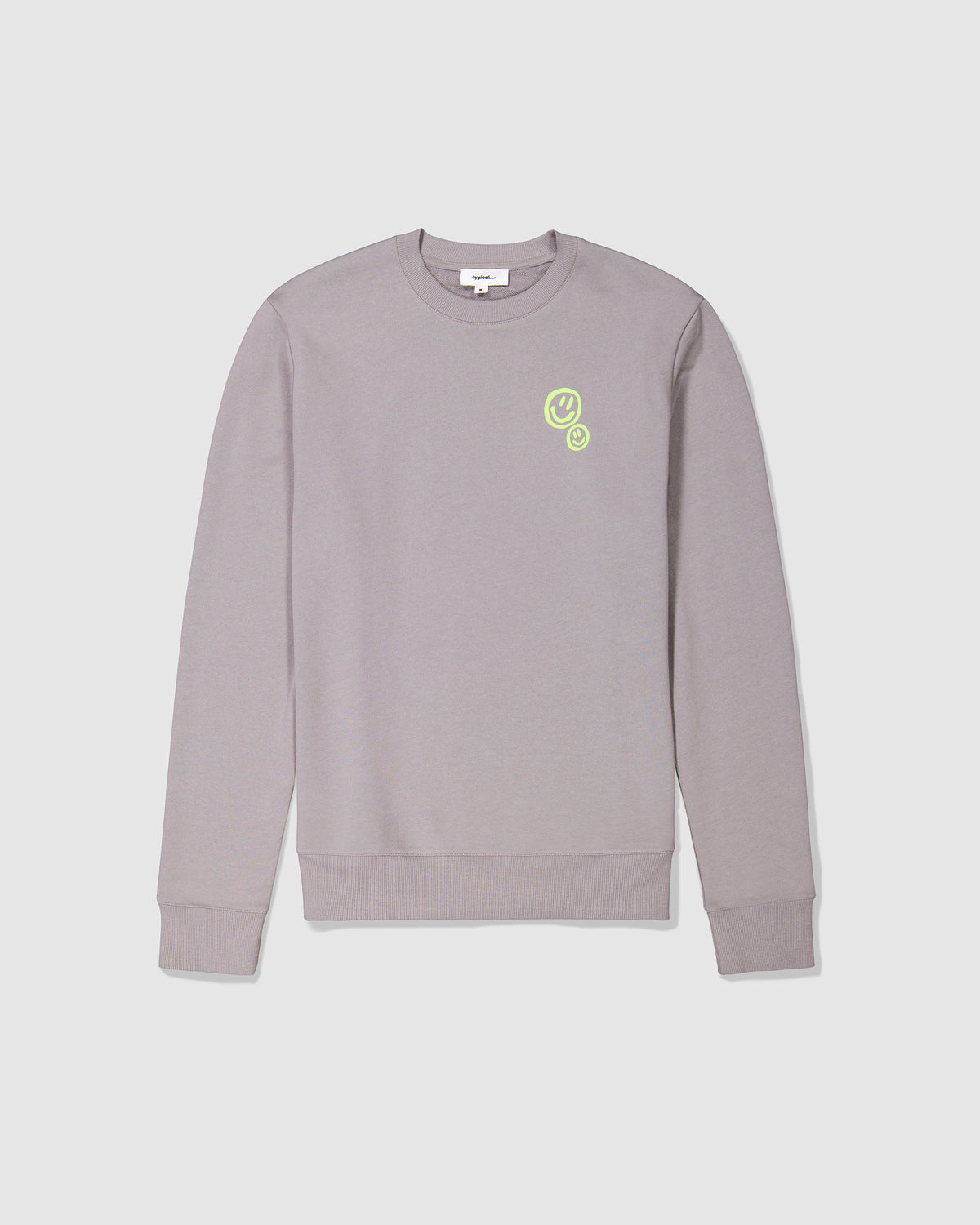 Double Smiley Print Sweat